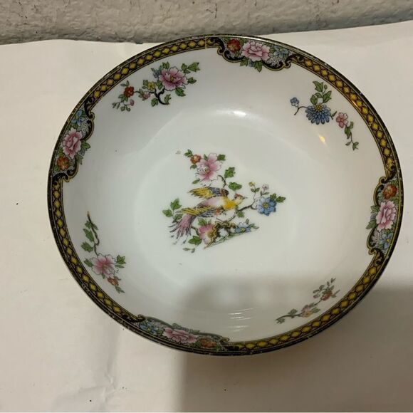 Noritake Antique China - 6 “ small bowl - "Pheasant" c. 1921 G17 - Picture 4 of 8
